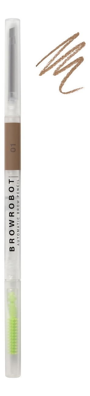 

Автоматический ультратонкий карандаш для бровей Brow Robot Automatic Pencil 0,1г: 01 Светло-русый, Автоматический ультратонкий карандаш для бровей Brow Robot Automatic Pencil 0,1г