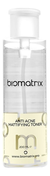 

Матирующий тоник для лица Anti Acne Mattifying Toner 200мл