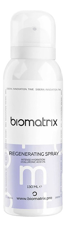 

Спрей для постпроцедурного ухода с интенсивным увлажнением Regenerating Spray 130мл