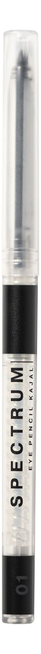 

Автоматический карандаш для глаз Spectrum Eye Pencil 0,28г: 01 Черный, Автоматический карандаш для глаз Spectrum Eye Pencil 0,28г