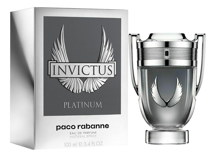 Invictus Platinum: парфюмерная вода 100мл дорожная ярость