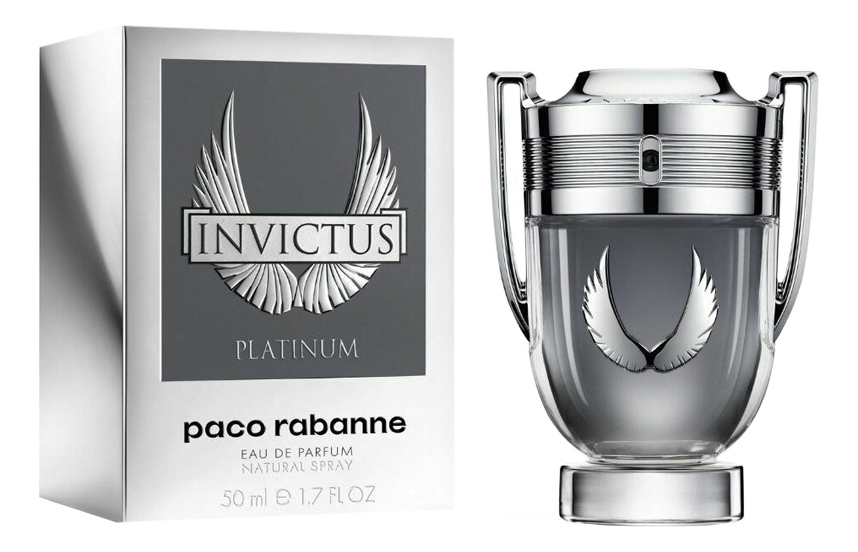Invictus Platinum: парфюмерная вода 50мл дорожная ярость