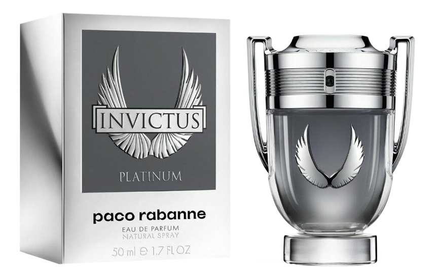 Invictus Platinum: парфюмерная вода 50мл paco rabanne invictus legend 50