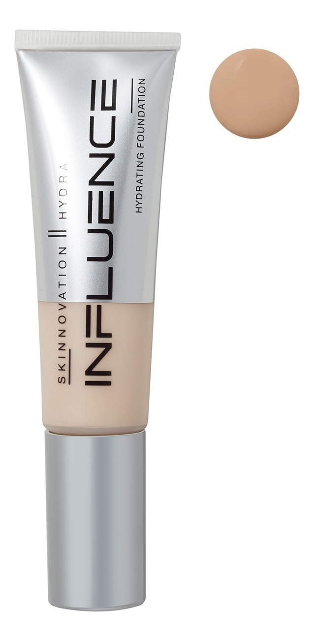 

Увлажняющая тональная основа Skinnovation Hydrating Foundation 25мл: 04 Темно-бежевый, Увлажняющая тональная основа Skinnovation Hydrating Foundation 25мл