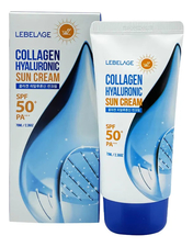 Lebelage Коллагеновый гиалуроновый солнцезащитный крем для лица Collagen Hyaluronic Sun Cream SPF50+ PA+++ 70мл