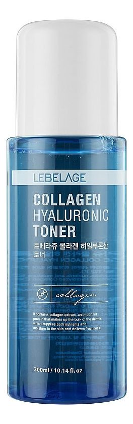 

Гиалуроновый тонер для лица с коллагеном Collagen Hyaluronic Toner 300мл