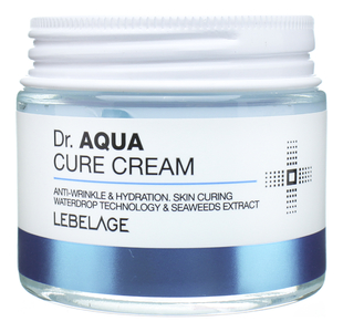 Антивозрастной крем для лица с экстрактом бурых водорослей Dr. Aqua Cure Cream 70мл