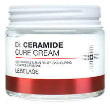 Lebelage Антивозрастной крем для лица с керамидами улучшающий рельеф кожи Dr. Ceramide Cure Cream 70мл