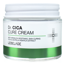 Lebelage Антивозрастной смягчающий крем для лица с центеллой азиатской Dr. Cica Cure Cream 70мл