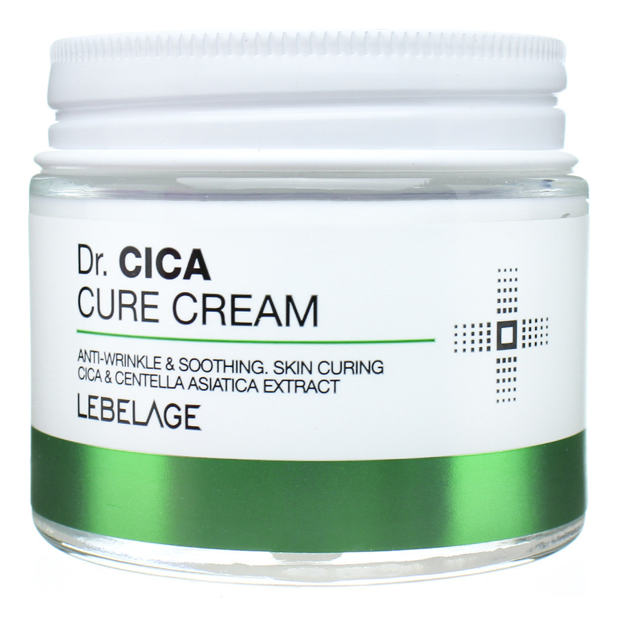 Антивозрастной смягчающий крем для лица с центеллой азиатской Dr. Cica Cure Cream 70мл крем для лица lebelage крем для лица с центеллой антивозрастной смягчающий dr cica cure cream