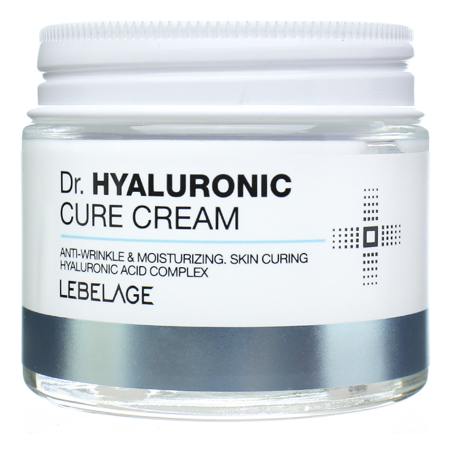 Антивозрастной увлажняющий крем для лица с гиалуроновой кислотой Dr. Hyaluronic Cure Cream 70мл антивозрастной успокаивающий крем для лица с мадекассосидом dr madecassoside cure cream 70мл