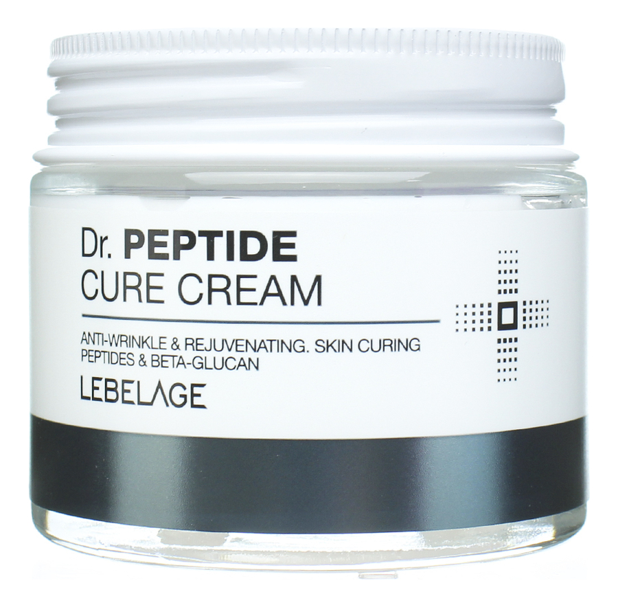 Купить Антивозрастной омолаживающий крем для лица с пептидами Dr. Peptide Cure Cream 70мл, Lebelage