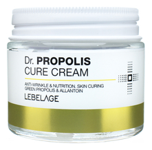 Lebelage Антивозрастной питающий крем для лица с прополисом Dr. Propolis Cure Cream 70мл
