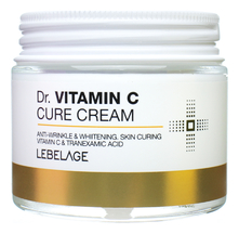 Lebelage Антивозрастной осветляющий крем для лица с витамином С Dr. Vitamin C Cure Cream 70мл