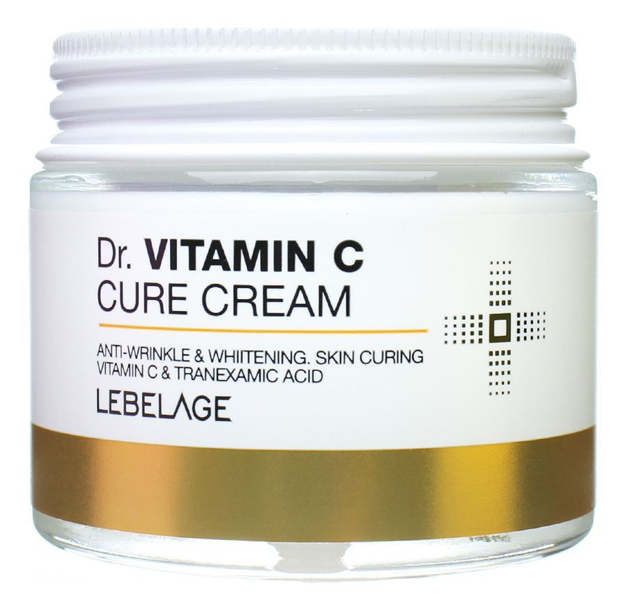 Купить Антивозрастной осветляющий крем для лица с витамином С Dr. Vitamin C Cure Cream 70мл, Lebelage