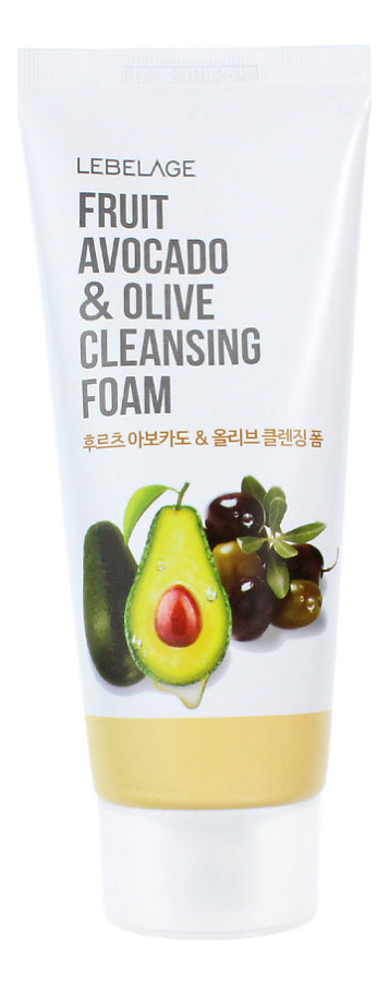 

Пенка для умывания Fruit Avocado & Olive Cleansing Foam 100мл