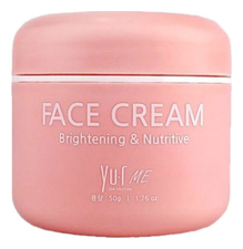 Yu.r Восстанавливающий и выравнивающий крем для лица Me Face Cream Brightening & Nutritive 50г