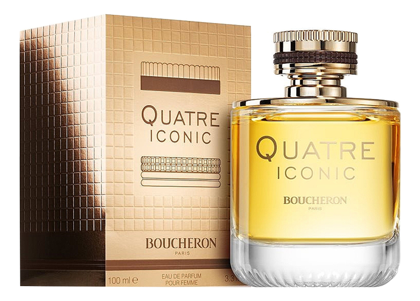 Quatre Iconic: парфюмерная вода 100мл boucheron quatre for men 100