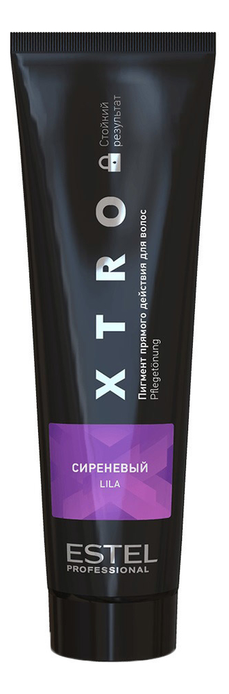Пигмент прямого действия для волос Xtro 100мл: Сиреневый estel пигмент xtro black прямого действия хвойный 100 мл