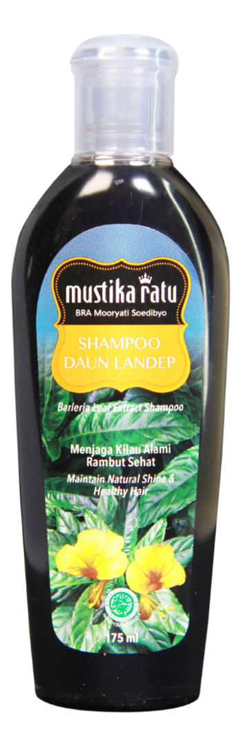 

Шампунь с экстрактом листьев барлерии для блеска волос Shampoo Barleria Leaf Daun Landep 175мл
