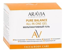 Aravia Мультиактивный гель для лица и тела Laboratories Pure Balance All In One Gel 250мл