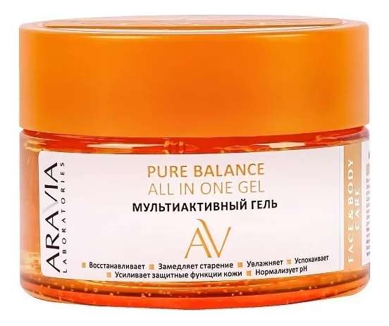 Мультиактивный гель для лица и тела Laboratories Pure Balance All In One Gel 250мл мультиактивный гель для лица и тела laboratories hydrating therapy all in one gel 250мл