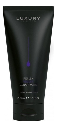 Оттеночная маска для волос Luxury Hair Pro Reflex Color Masks 200мл: Viola