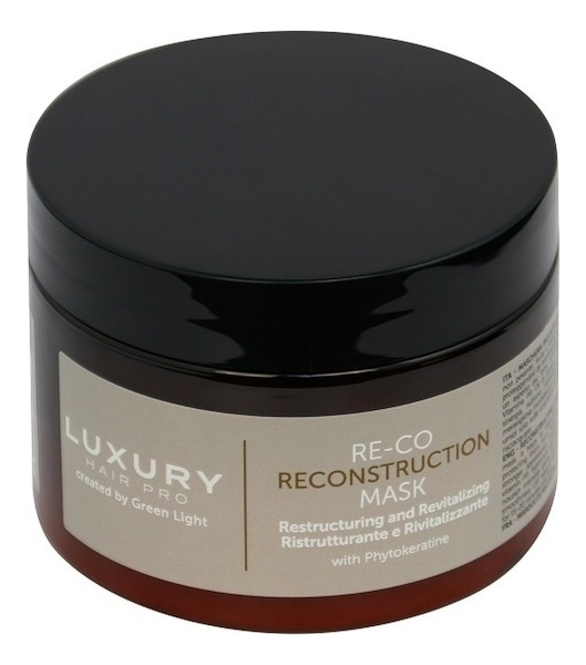 

Восстанавливающая маска для волос Luxury Hair Pro Re-Co Restructuring Mask: Маска 500мл, Восстанавливающая маска для волос Luxury Hair Pro Re-Co Restructuring Mask