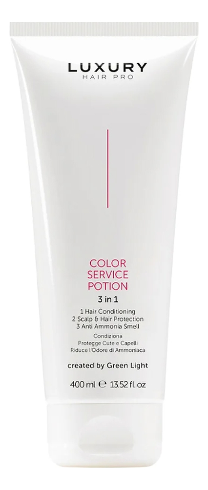 

Крем для безопасного окрашивания волос Color Service Potion 3 in 1 400мл