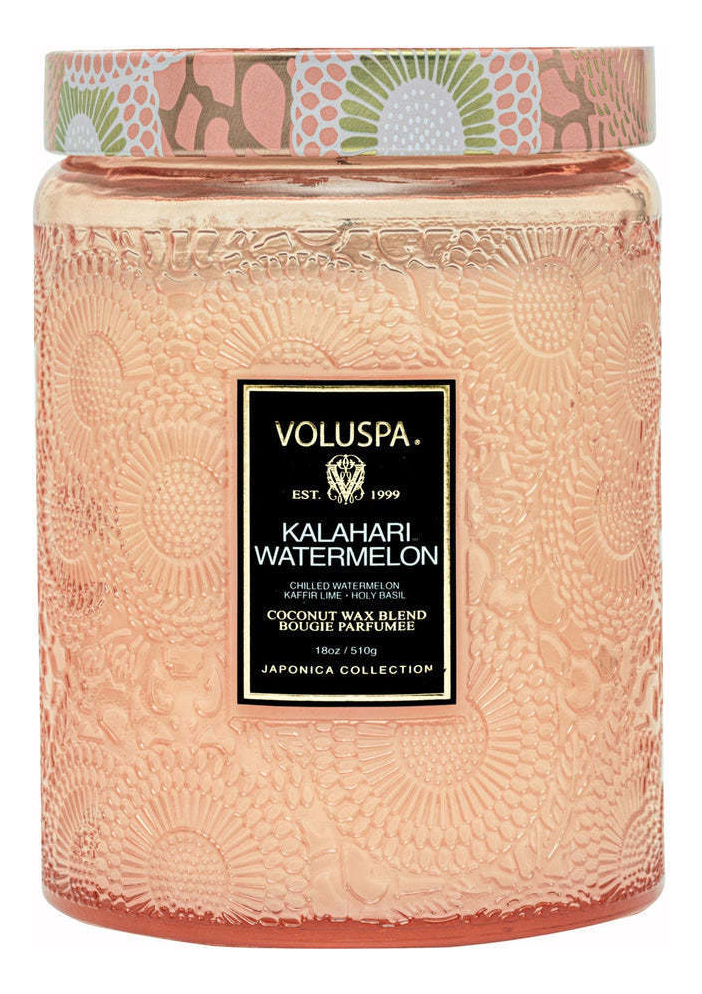 

Ароматическая свеча Kalahari Watermelon (Калахарский арбуз): свеча 510г, Ароматическая свеча Kalahari Watermelon (Калахарский арбуз)