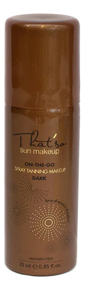 

Спрей-автозагар для лица и зоны декольте Sun Makeup On The Go Dark Mini 25мл