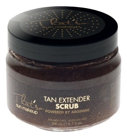 

Отшелушивающий скраб для тела со скорлупой кокосового ореха Sun MakeupTan Extender Scrub 200мл