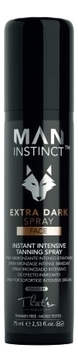 Антивозрастной спрей-автозагар для лица Man Instinct Extra Dark Spray 75мл