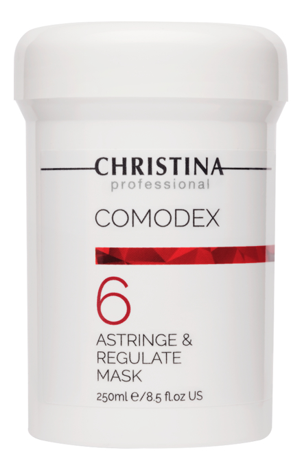 

Поросуживающая себорегулирующая маска для лица Comodex Astringe & Regulate Mask 250мл