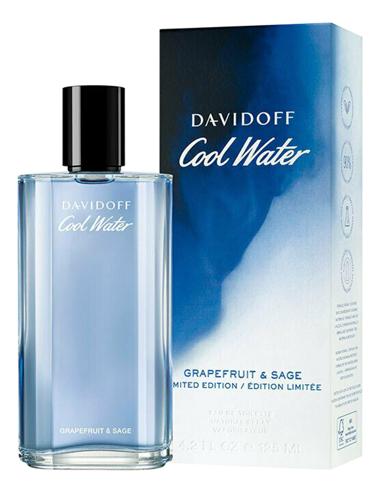 Cool Water Grapefruit & Sage: туалетная вода 125мл