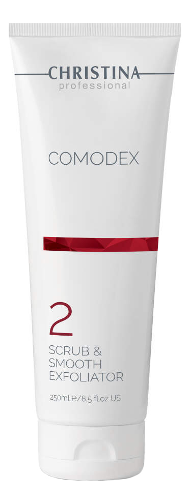

Скраб-эксфолиатор для лица Comodex Scrub & Smooth Exfoliator: Скраб-эксфолиатор 250мл, Скраб-эксфолиатор для лица Comodex Scrub & Smooth Exfoliator