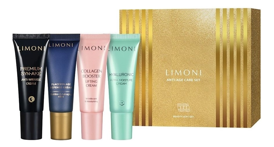 

Набор для лица Anti-Age Care 4*25мл (крем Syn-Ake Cream + крем Placenta Cream + крем Collagen Cream + крем Hyaluronic Cream)