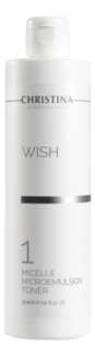 

Микроэмульсионный тоник для лица Wish Micelle Microemulsion Toner 300мл