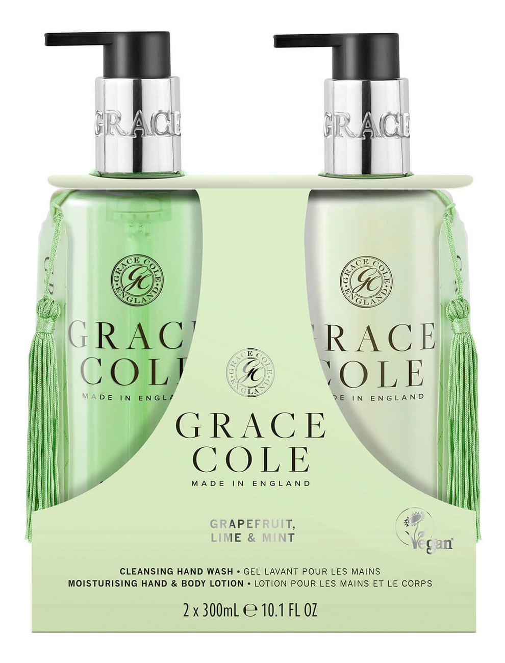 

Набор Грейпфрут, лайм и мята Grapefruit Lime & Mint (мыло 300мл + лосьон д/тела 300мл)