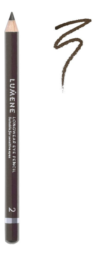 

Стойкий карандаш для чувствительных глаз Longwear Eye Pencil 1г: 2 Brown, Стойкий карандаш для чувствительных глаз Longwear Eye Pencil 1г