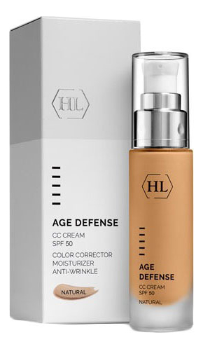 

Многофункциональный крем для лица Age Defense CC Cream SPF50 50мл: Natural, Многофункциональный крем для лица Age Defense CC Cream SPF50 50мл