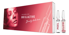 Peel2Glow Набор для домашней процедуры эксфолиации Активное биовосстановление Bio & Active