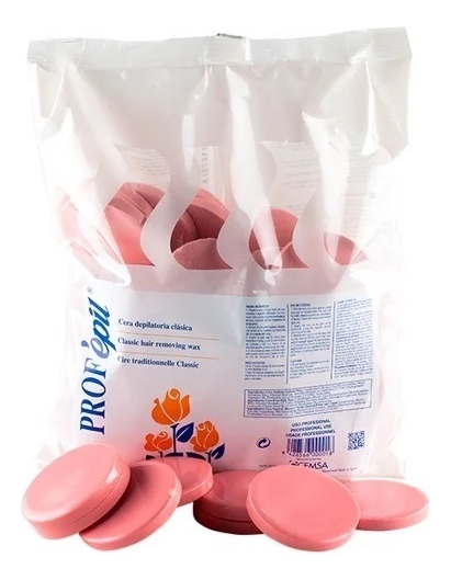 

Горячий воск для депиляции в дисках Pink Warm Wax 1000г (розовый)