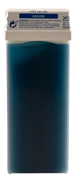 

Теплый воск для депиляции в кассете Azulene Roll-On 110мл (синий)