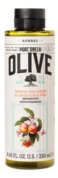 Гель для душа Pure Greek Olive Showegel Peach Blossom 250мл (персик)
