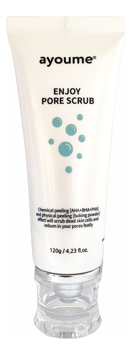 

Скраб для лица с AHA, BHA и PHA кислотами Enjoy Pore Scrub 120г