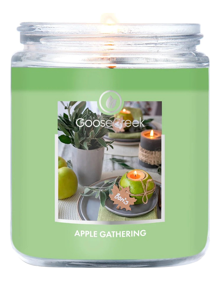 

Ароматическая свеча Apple Gathering (Яблочный сбор): свеча 198г, Ароматическая свеча Apple Gathering (Яблочный сбор)