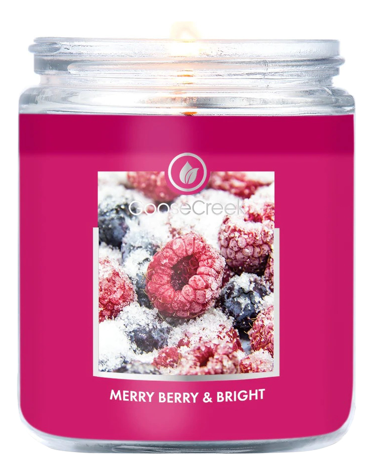 Ароматическая свеча Merry Berry & Bright (Веселые и яркие ягоды): свеча 198г ароматическая свеча merry berry