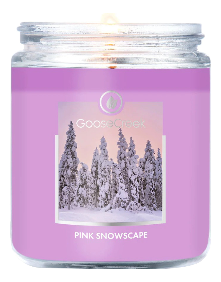 Ароматическая свеча Pink Snowscape (Розовый cнежный пейзаж): свеча 198г