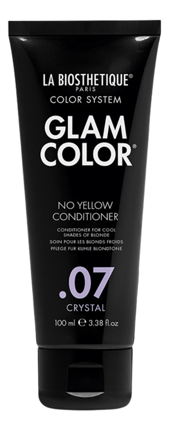 кондиционер для окрашенных волос glam color no yellow conditioner 07 crystal кондиционер 100мл Кондиционер для окрашенных волос Glam Color No Yellow Conditioner .07 Crystal: Кондиционер 100мл